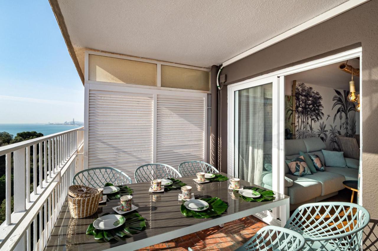 Liana Seaview & Beach - Apartment Montgat Esterno foto